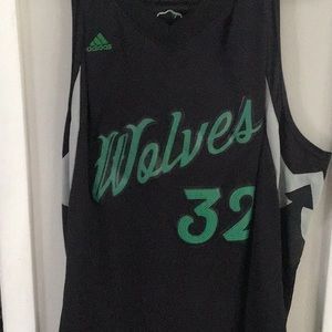 Timberwolves Towns Christmas Jersey #32